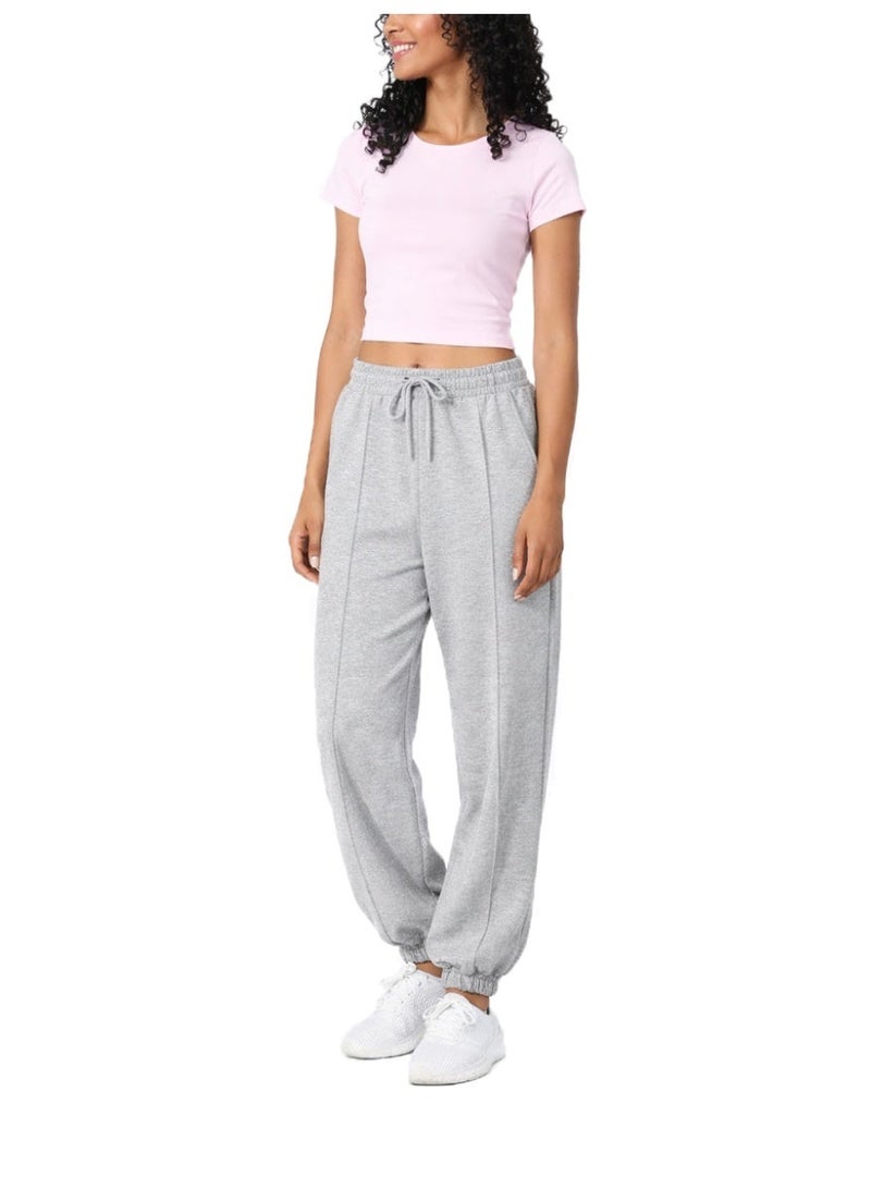 Nileton Sportswear - Sport Sweatpants With Line - High Waist - Image 1